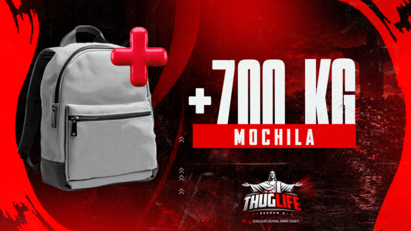 +500KG NA MOCHILA