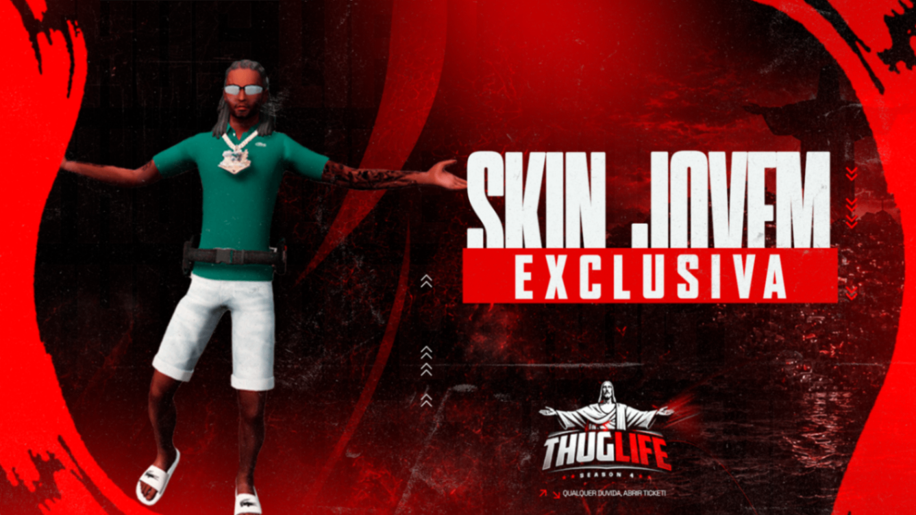 SKIN JOVEM EXCLUSIVA