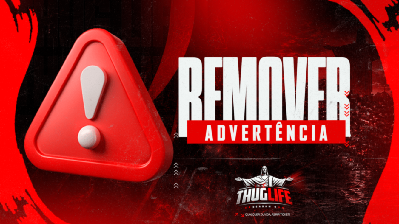 REMOVER ADVERTÊNCIA